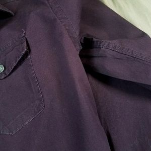 Mens plum color shirt.